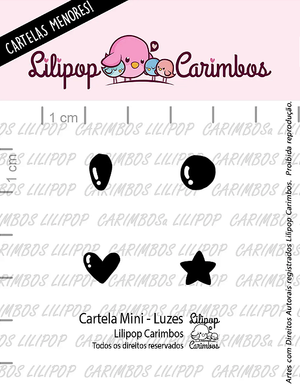 Kit de Carimbos Mini Luzes - Lilipop