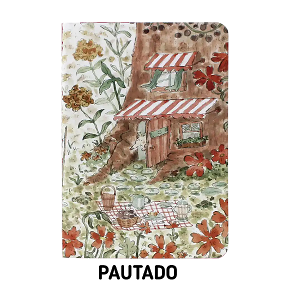 Caderno Pautado Doce Lar - Anna Leri - Para Planner A.Craft Tamanho Padrão