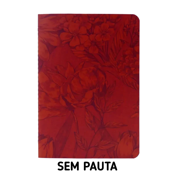Caderno Sem Pauta Poema Floral - Yumi Muranaka - Para Planner A.Craft Tamanho Padrão