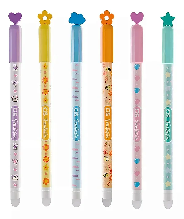 Caneta Gel 0.5 Apagável Fantasia Sonhos