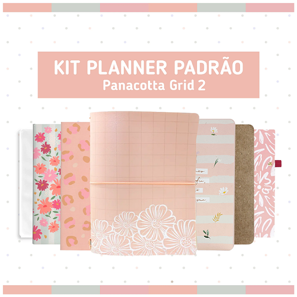 Kit Planner Padrão Panacotta Grid 2
