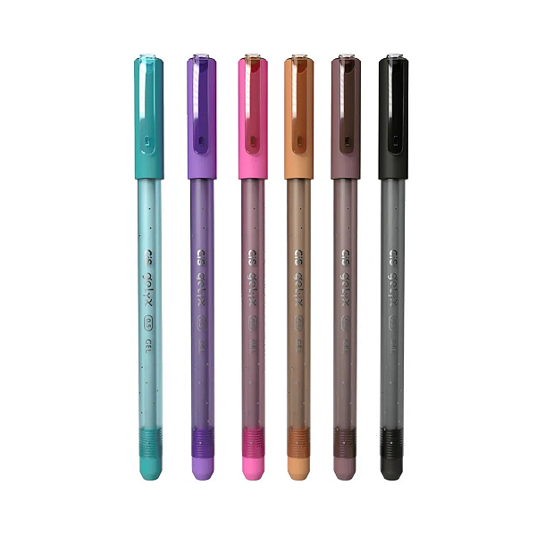 Caneta Gel 1.0 com Glitter Gelyx CiS