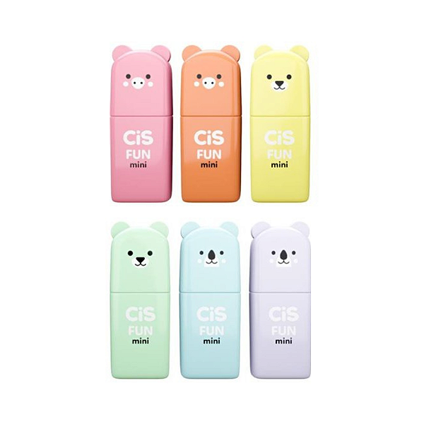 Marca Texto Fun Mini Pastel CiS