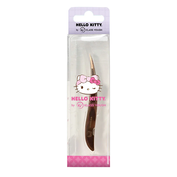 Pinça com Ponta Bisturi Rose Gold Hello Kitty
