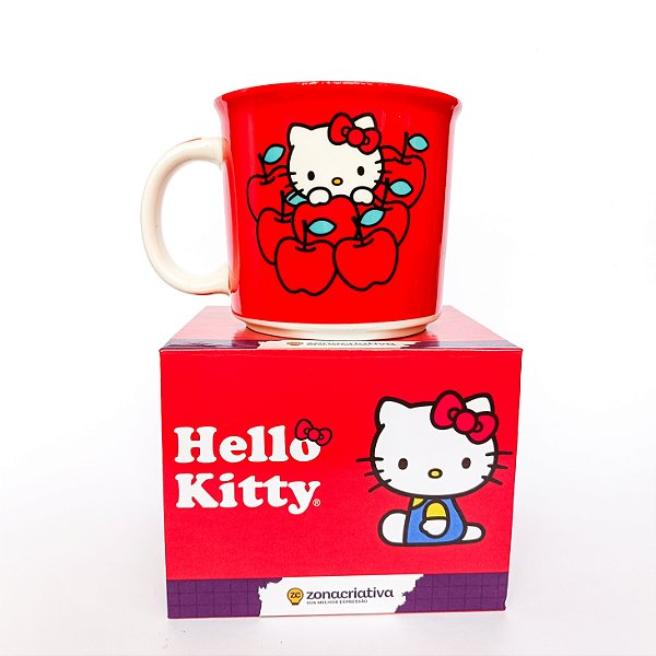 Caneca de Cerâmica 350ml Hello Kitty