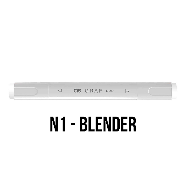 Marcador Ponta Dupla CiS Graf Duo Blender N1