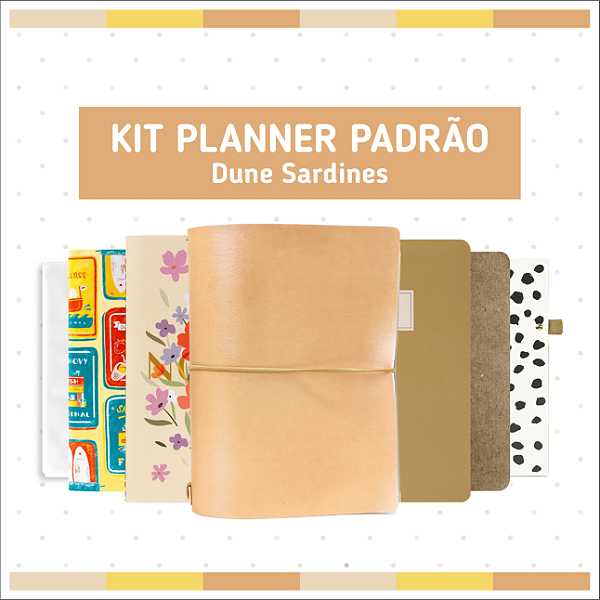 Kit Planner Padrão Dune Sardines