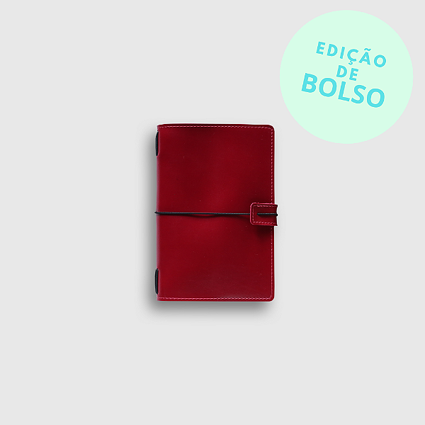 Kit Triplo Edição de Bolso Journal Midori Vermelho
