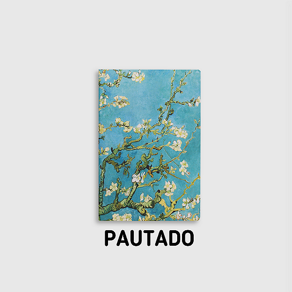 Journal Pautado Amendoeira em Flor Tamanho Grande