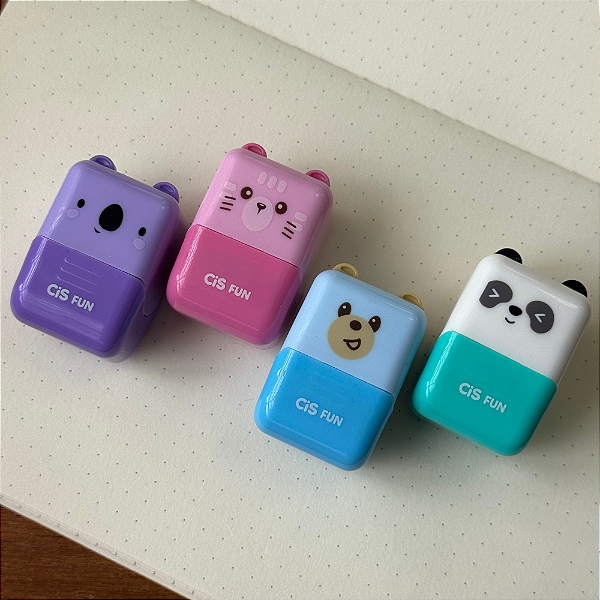Carimbo Colorido Roller Stamp CIS FUN