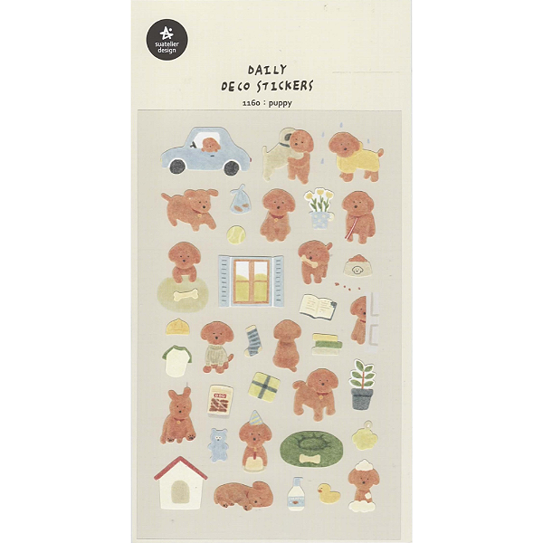 Adesivo Decorativo De Papel Puppy Suatelier