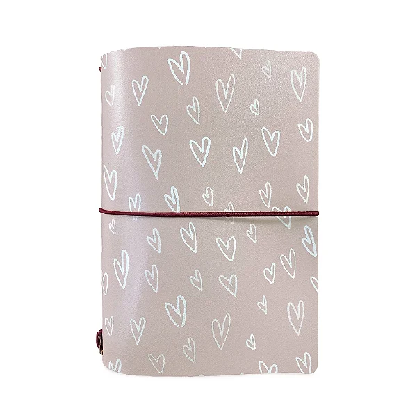 Capa Para Planner A.Craft Tamanho Padrão Darling Rosé (Para 4 Blocos)