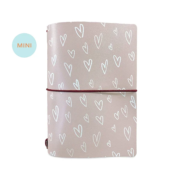 Mini Capa A.Craft Darling Rosé (Para 4 Mini Blocos) Para Mini Planner A.Craft