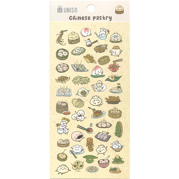 Adesivo Decorativo Glitter Chinese Pastry Uniso