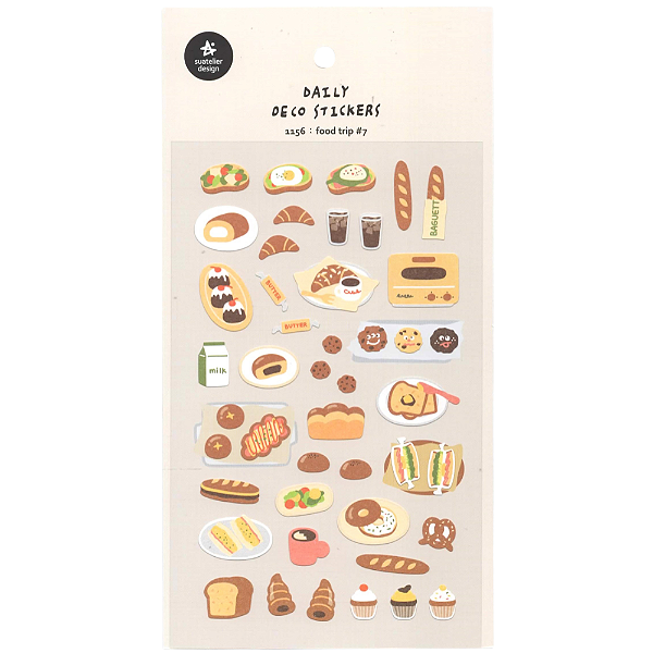 Adesivo Decorativo De Papel Food Trip 7 Suatelier