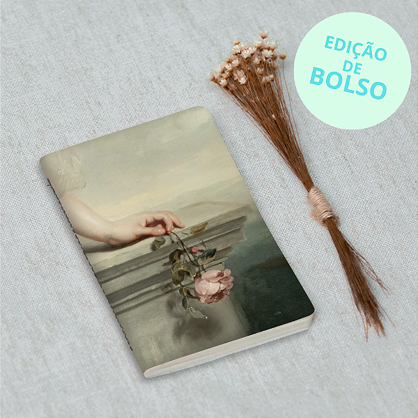 Journal Sem Pauta Retrato de Catherine Gray Edição de Bolso