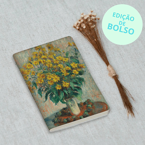 Journal Sem Pauta Alcachofra de Jerusalém Edição de Bolso