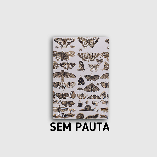 Journal Sem Pauta Insetos Tamanho Grande
