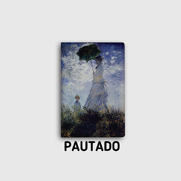 Journal Pautado Monet Tamanho Grande