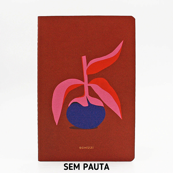 Caderno Brochura Sem Pauta Flexível Large Mangustão Schizzi