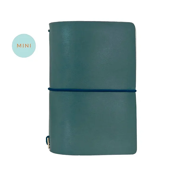 Mini Capa Dark Blue (Para 4 Mini Blocos) Para Mini Planner A.Craft