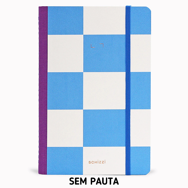 Caderno Brochura Sem Pauta Large Chess Schizzi