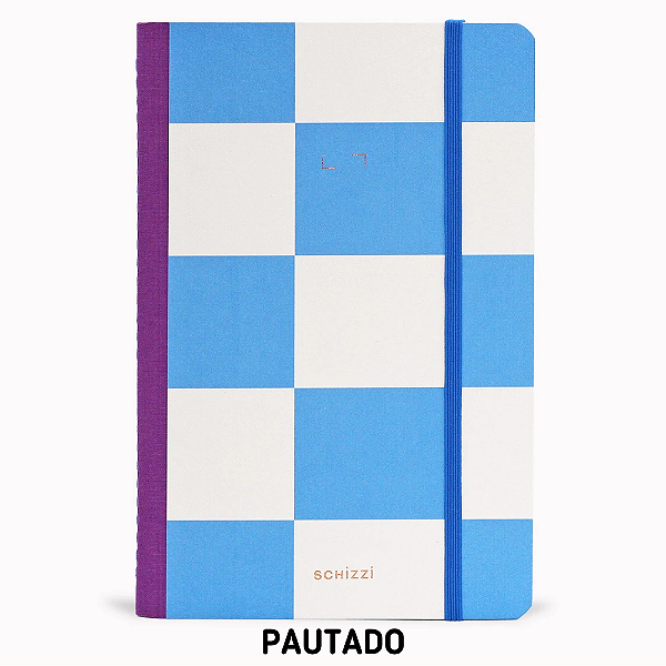 Caderno Brochura Pautado Large Chess Schizzi