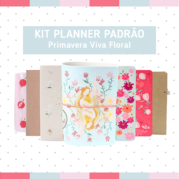 Kit Planner Padrão Primavera Viva Floral