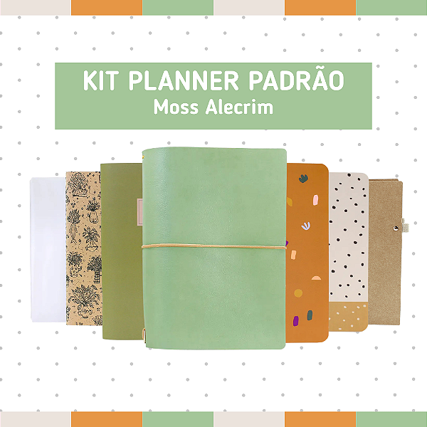 Kit Planner Padrão Moss Alecrim