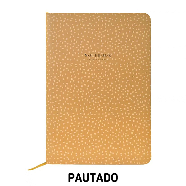 Caderno Pautado Poá Mel Para Planner A.Craft Tamanho Padrão