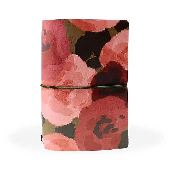 Capa Roses (Para 4 Blocos) Para Planner A.Craft Tamanho Padrão