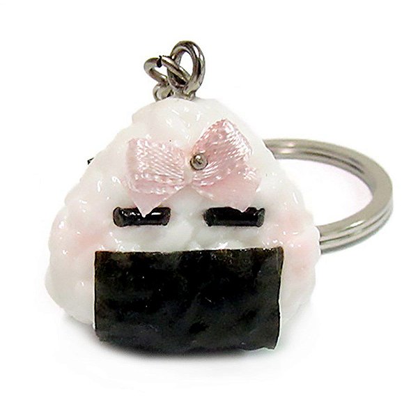 Chaveiro de Comidinhas - Oniguiri com Rostinho