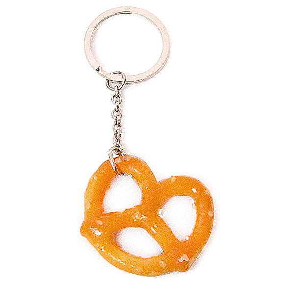 Chaveiro de Comidinhas - Pretzel