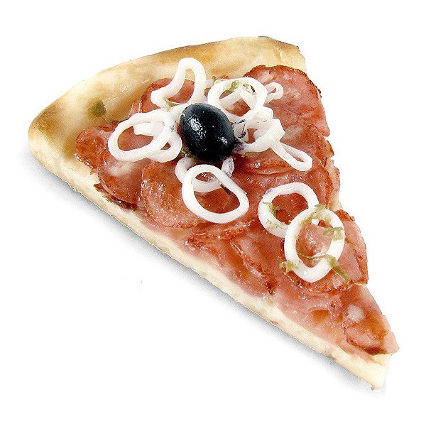 Imã de Comidinhas - Pizza de Calabresa
