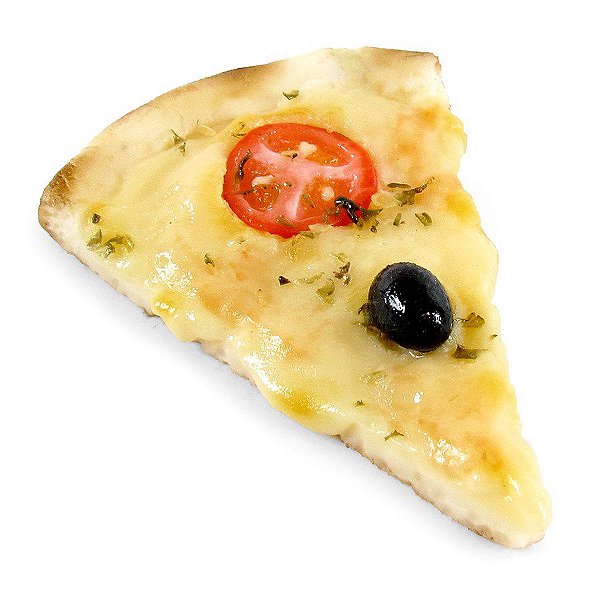 Imã de Comidinhas - Pizza de Mussarela