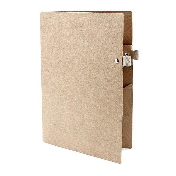 Pasta Porta Caneta Kraft Para Planner A.Craft Tamanho Padrão