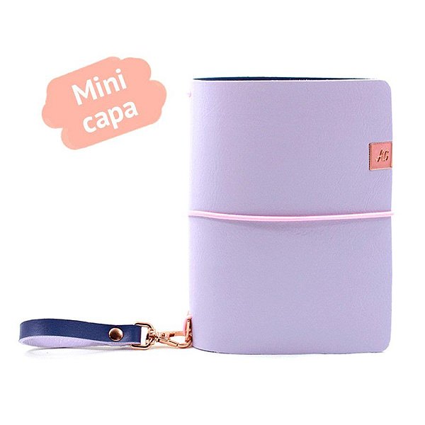 Mini Capa Grape Ice Cream Roxo (Para 4 Mini Blocos) Para Mini Planner A.Craft