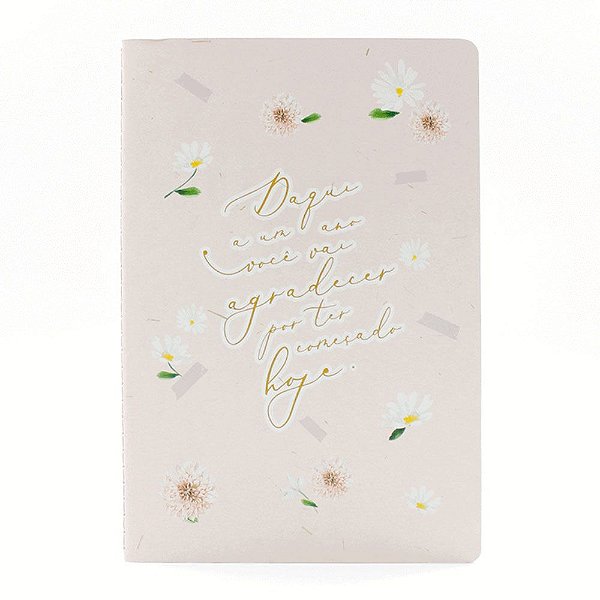 Planner Não Datado Rose Floral Para Planner A.Craft Tamanho Padrão