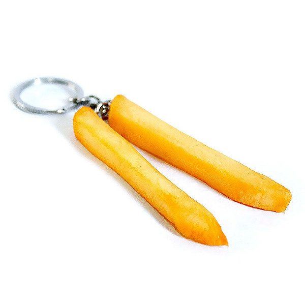 Chaveiro de Comidinhas - Batata Frita