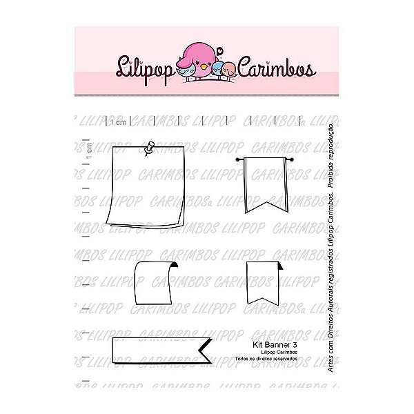 Kit de Carimbos Banner 3 - Lilipop