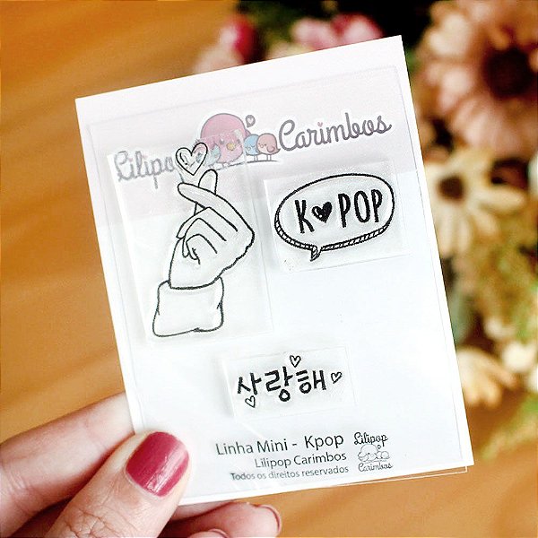 Kit de Carimbos Mini Kpop - Lilipop