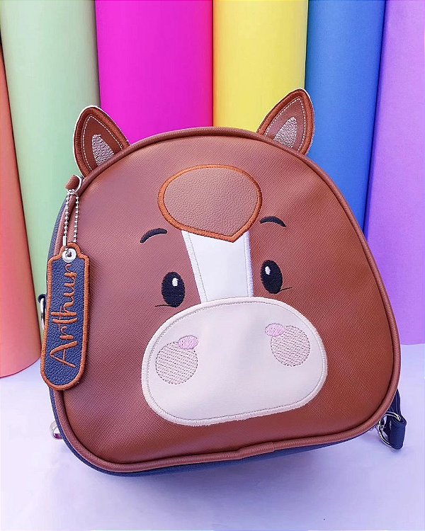 MOCHILINHA CAVALINHO 2 EM 1