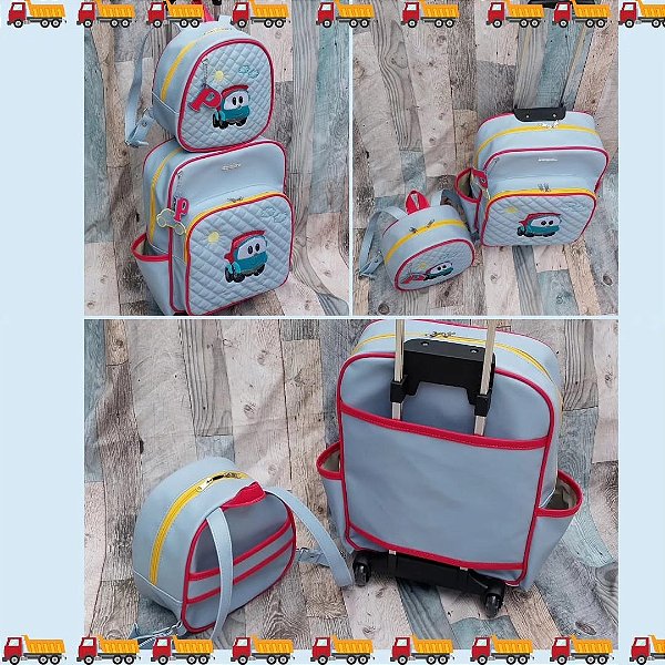 Kit escolar Léo o caminhão