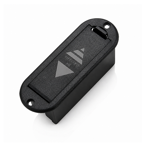 Caixa Compartimento Bateria 9 Volts Conector Baixo Guitarra