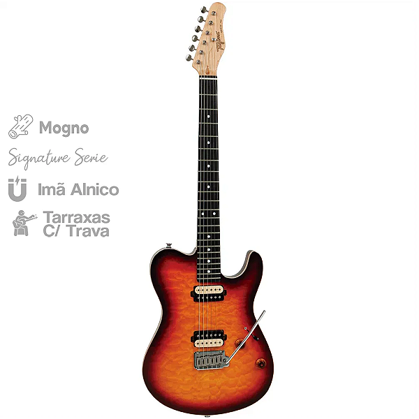 Guitarra Elétrica Telecaster Tagima  Cacau Santos GRACE-700