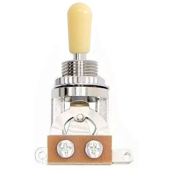 Chave Seletora Para Guitarra 3 Posições Gotoh Knob Creme Dm20