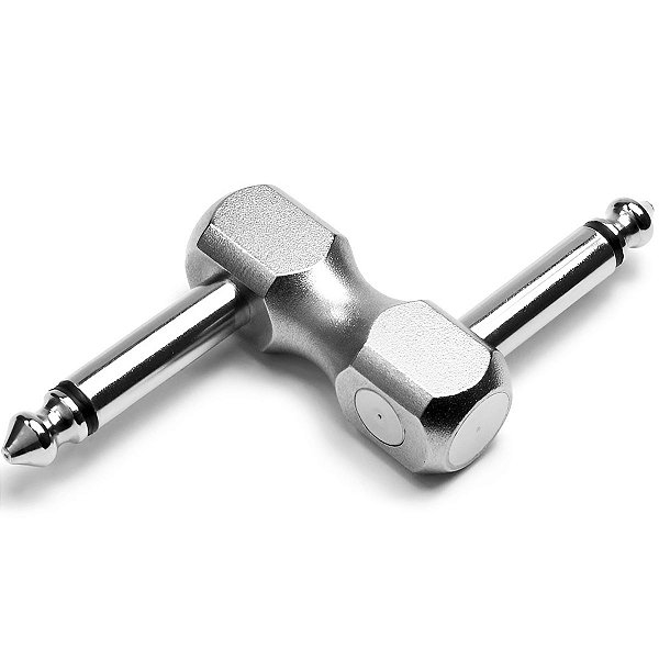 Plug Adaptador P10 Duplo Z Macho Santo Angelo Para Pedal
