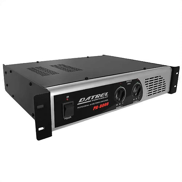 Amplificador De Potencia Profissional Datrel PA-8000