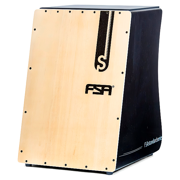 Cajon Profissional Standard Series Elétrico Captação Dupla FSA