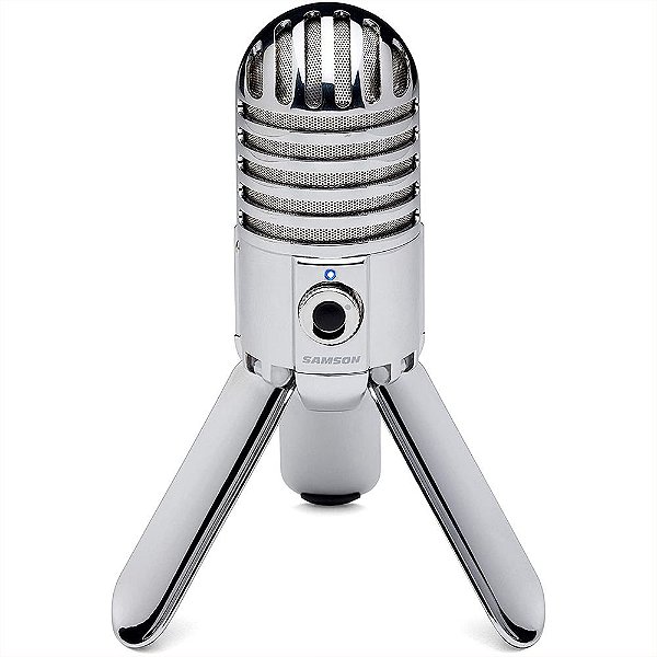 Microfone Condensador Profissional Cardióide Samson Meteor